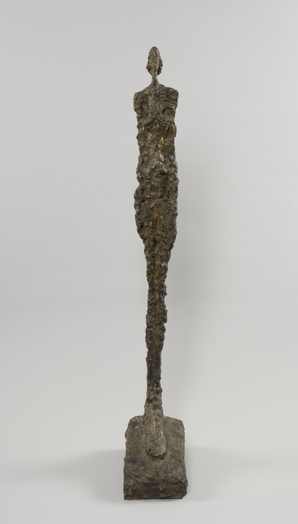 Alberto Giacometti Woman of Venice III 1956 Bronze 118.5 x 17 x 35.1 cm Collection Fondation Alberto et Annette Giacometti, Paris © Alberto Giacometti Estate, ACS/DACS, 2017